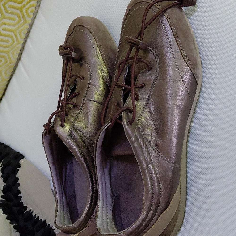 Vionic Metallic Brown Shoes
